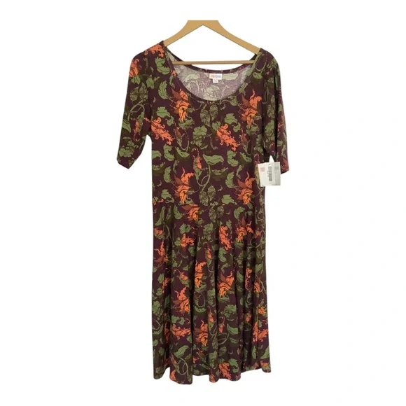 LuLaRoe Floral Print Midi Dress | Size 2XL | New with Tags
B035 - Picture 2 of 7